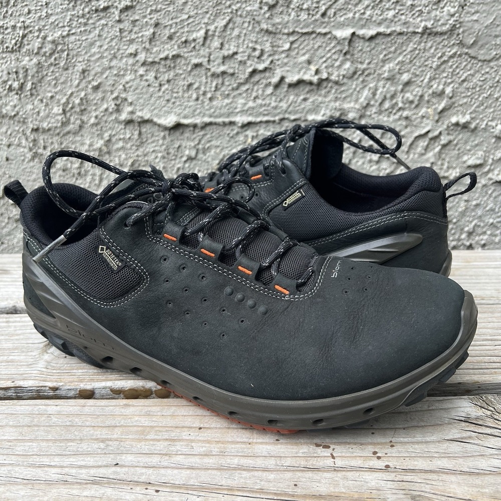 ECCO‎ Shoes Men Size 10 Core Hydromax Water Resistant Golf Black Leather